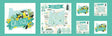 Pacific Wanderings Oregon Panel by Mara Penny 13330-11 for Moda Fabrics