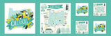 Pacific Wanderings Oregon Panel by Mara Penny 13330-11 for Moda Fabrics