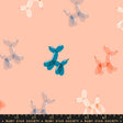 1 YARD Very Rare Fabric Pop Ballon Animals Peach Fizz by Kimberly Kight for Ruby Star Society RS1002 13 New Fabric cut from the bolt