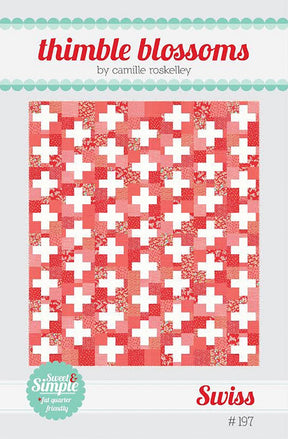 Swiss quilt pattern by Thimble Blossoms sewing pattern TBL197