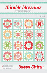 Swoon Sixteen Printed Pattern ONLY, From Thimble Blossoms By Roskelley, Camille TBL188