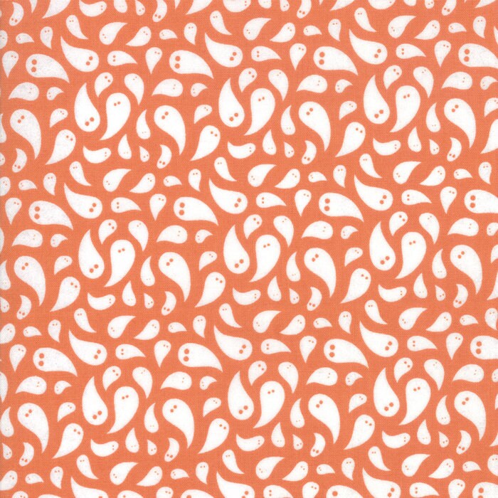 Midnight Magic Ghosted Pumpkin Yardage 24081-12 by April Rosenthal for Moda Fabrics Sold in 1/2 Yard Increments