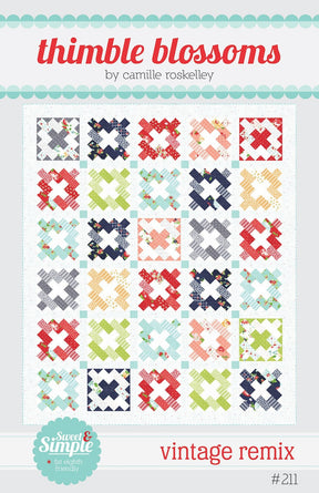 Vintage Remix Thimble Blossoms sewing pattern TBl211