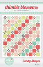 Candy Stripes Pattern Thimble Blossoms TBl204