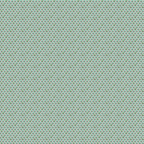 Prim Leaves Seaglass Yardage C9700-SEAGLASS By Lori Holt for RileyBlake Designs Sold in 1/2 yard increments