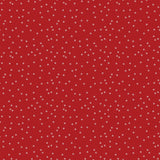 Prim Circles Barn Red C9693-BARNRED Sold in 1/2 yard increments continuously