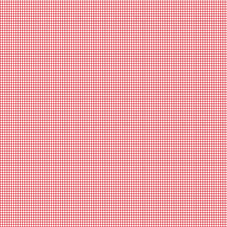 Prim Gingham Tea Rose Yardage C9698-TEAROSE Sold in 1/2 yard increments continuously