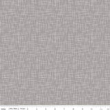 Large Hashtag Gray Yardage by Riley Blake Designs - C115 gray sold in 1/2 yard increments cut continuously