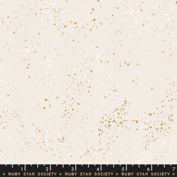 Speckled Metallic White Gold by Rashida Coleman Hale for Ruby Star Society RS5027 14M