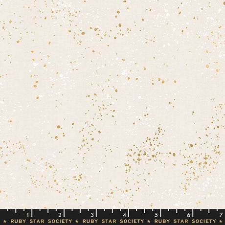 Speckled Metallic White Gold by Rashida Coleman Hale for Ruby Star Society RS5027 14M