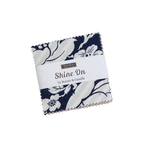Shine On Mini Charm 2.5" By Bonnie and Camille for Moda Fabrics 55210MC bin 70
