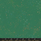 Speckled Metallic Emerald Green by Rashida Coleman Hale for Ruby Star Society RS5027 74M Sold in 1/2 yard increments cuts