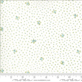 Dover Little Floral Sea Glass Yardage 18702-13 by Brenda Riddle of Acorn Quilts for Moda FabricsSold in half year increments