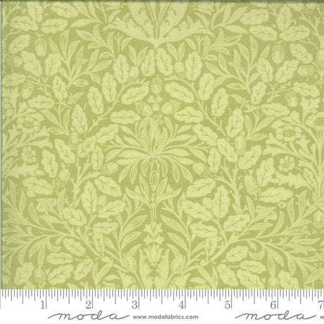 Dover Acorn Damask Sprig Yardage 18701-20 by Brenda Riddle of Acorn Quilts for Moda Fabrics Sold in 1/2 Yard Increments