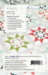 Grace quilting pattern TBL248 by Thimble Blossoms