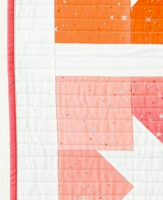 Joyful Stars Printed Pattern Only 4 sizes Baby , Throw, twin and queen/king CJ 109 by of Cotton and Joy.