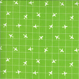 On the Go You're on the Radar Go Grass HALF YARD INCREMENTS 20726-14 by Stacy Iest Hsu for Moda Fabrics
