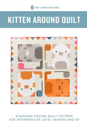 Kitten Around Quilt - PAP106 From Pen & Paper Patterns By Lindsey Neill