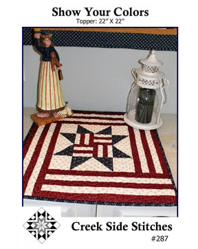 Show Your Colors Pattern CSS287 by Creek Side Stitches