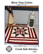 Show Your Colors Pattern CSS287 by Creek Side Stitches