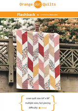 Flashback Quilt pattern by Dora Cary for Orange Dot Quilts FLSHBCK-018