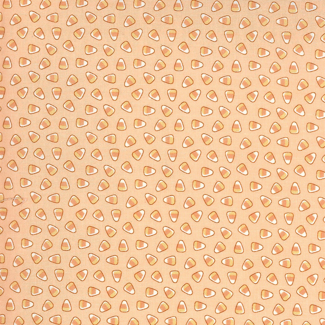 Kitty Corn Candy Corn Ghost Yardage 31175-11 by Urban Chiks for Moda Fabrics sold in 1/2 yard
