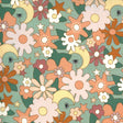 Kitty Corn Twilight Garden Goblin Yardage 31172-15 by Urban Chiks for Moda Fabrics