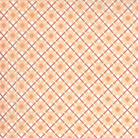 Kitty Corn Party Plaid Bubble Gum Yardage 31174-12 by Urban Chiks for Moda Fabrics sold in 1/2 yard increments