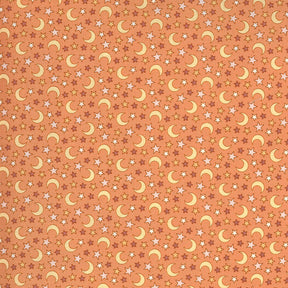Kitty Corn Magic Dust Pumpkin Yardage 31173-13 by Urban Chiks for Moda Fabrics sold in 1/2 yard increments