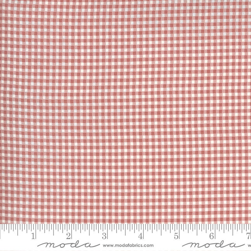 Kitty Corn Gingham Spell Yardage 31177-16 by Urban Chiks for Moda Fabrics sold in 1/2 yard increments