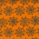 Holiday Essentials Halloween Spiderwebs Pumpkin 20732-16 by Stacy Iest Hsu for Moda Fabrics Sold in 1/2 Yard Increments