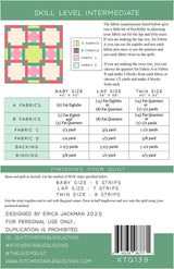 The Judy Quilt Pattern KTQ139 by Kitchen Table Quilting