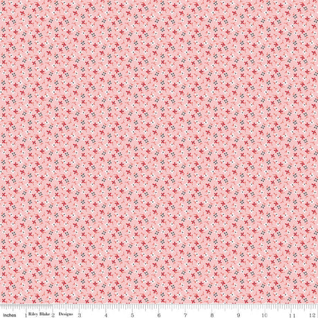 Stitch Wildflowers Frosting Yardage C10935-Frosting By Lori Holt for Riley Blake