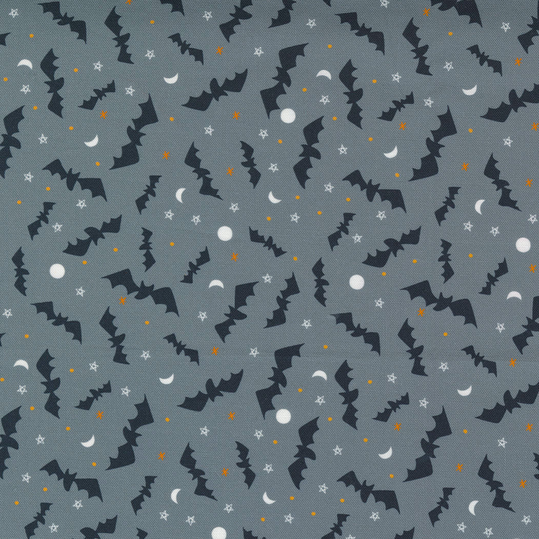 Holiday Essentials Halloween Bats Shadow 20730-13 by Stacy Iest Hsu for Moda Fabrics Sold in 1/2 Yard Increments