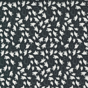 Holiday Essentials Halloween Spooky Ghost Midnight 20731-12 by Stacy Iest Hsu for Moda Fabrics