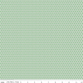 Stitch Hexi Leaf Yardage C10933-Leaf By Lori Holt for Riley Blake Sold in 1/2 yard increments