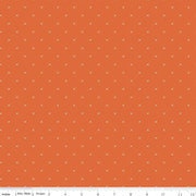 Bee Cross Stitch Autumn C745 by Lori Holt for Riley Blake Designs Sold in 1/2 Yard Increments