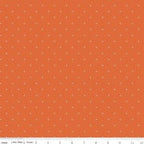 Bee Cross Stitch Autumn C745 by Lori Holt for Riley Blake Designs Sold in 1/2 Yard Increments