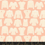 First Light Blouses Peach Blossom Half Yard Increments RS5050-13 Ruby Star Society Moda Fabrics sold in 1/2 yard increments