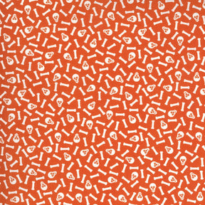 Midnight Magic 2 Mr. Bones Pumpkin Yardage 24105-12 by April Rosenthal for Moda Fabrics Sold in 1/2 yard increments
