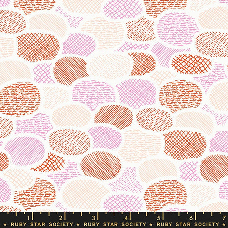 Tarry Town Ovals Pecan Yardage RS3023-11 by Kimberly Kight for Ruby Star Society Moda Fabrics
