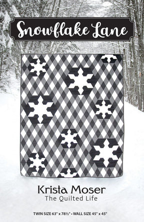 Snowflake Lane TQL10024 - PAPER PATTERN-only By Krista Moser