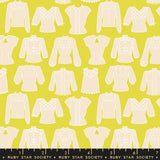 First Light Blouses Citron Half Yard Increments RS5050-15 Ruby Star Society Moda Fabrics