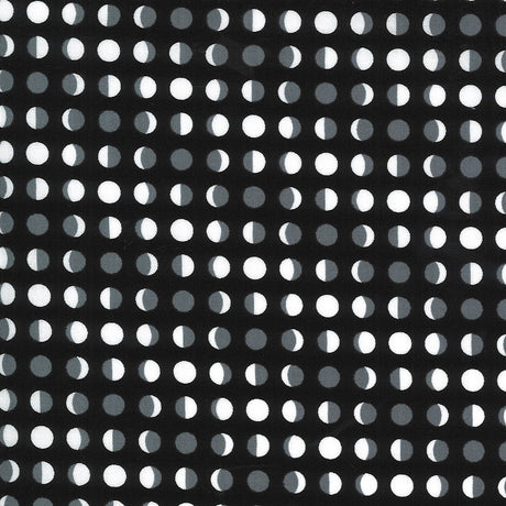 Midnight Magic 2 Moon Dot Midnight Yardage 24104-19 by April Rosenthal for Moda Fabrics sold in 1/2 yard increments