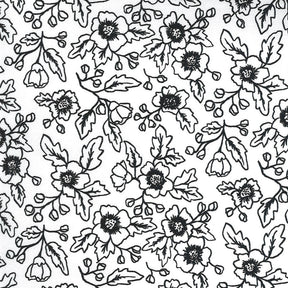 Midnight Magic 2 Gothic Bloom Ghost Yardage 24100-11 by April Rosenthal for Moda Fabrics Sold in 1/2 yard increments