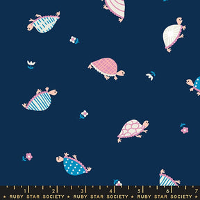 Tarry Town Tarry Navy Yardage RS3020-13 by Kimberly Kight for Ruby Star Society Moda Fabrics
