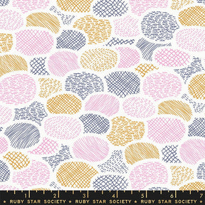 Tarry Town Ovals Honey Yardage RS3023-13 by Kimberly Kight for Ruby Star Society Moda Fabrics Sold in 1/2 yard increments