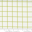 One Fine Day Windowpane Ivory Green 55235-17 by Bonnie & Camille for Moda Fabrics