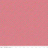 Cook Book Kitchen Tile Cayenne C11764-Cayenne by Lori Holt for Riley Blake Sold in 1/2 yard increments.