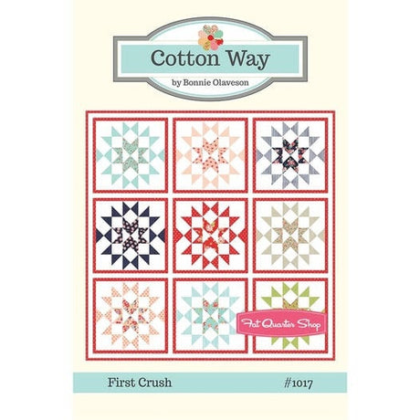 First Crush Paper Pattern by Bonnie Olaveson of Cotton Way CW1017